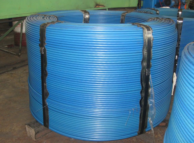 15.2mm COATED PC STEEL STRAND FOR Post-tensioned